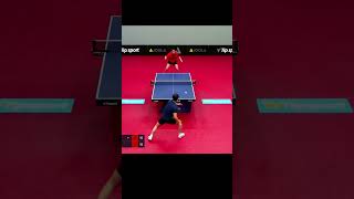 FLORIAN BLUHM  THE WALL Table tennis defense at its best [upl. by Guenna770]