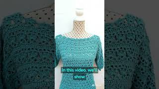 Quick and Easy Crochet Sweater Tutorial Perfect for Beginners [upl. by Rip902]