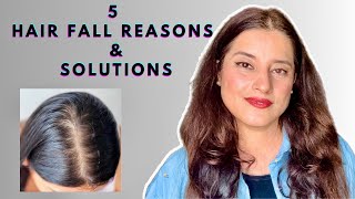 Top 5 Reasons for Hair Fall  Hair amp Care Almond Oil [upl. by Nagard401]