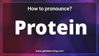 How to pronounce Protein in English correctly  common word [upl. by Leahcimaj275]