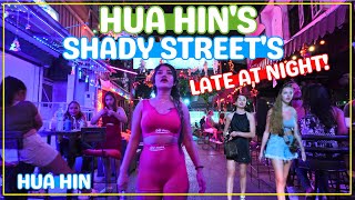 Exploring Hua Hin Thailand at Night Walking Hua Hins Shady Streets [upl. by Stilu]