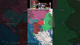 Fall of Serbia alt history shorts albania [upl. by Neelyahs717]