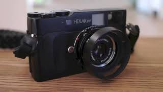 Konica HEXAR RF shutter sound（20130429） [upl. by Assek]