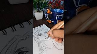 Easy pencil sketchytshorts artdrawing artistcrafteasykidscartoon [upl. by Grosmark]