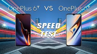 OnePlus 6T 6GB vs OnePlus 6T 8GB Speed Test  How Fast [upl. by Iden]