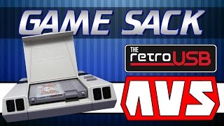 The RetroUSB AVS  Review  Game Sack [upl. by Suoicul]