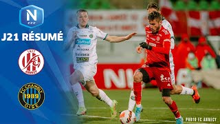 J21 I FC Annecy – FC Chambly Oise 32 le résumé  National FFF 20212022 [upl. by Durstin]