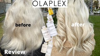 Olaplex BEFORE and AFTER Review  Olaplex No 0  No 3  No 4  No 5  No 6  No 7 [upl. by Hceicjow632]