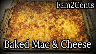 Baked Mac amp Cheese  Nice And Cheesy [upl. by Biron]