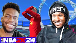 Duke Dennis and ImDavisss ON NBA 2K24 are undefeated [upl. by Einobe]