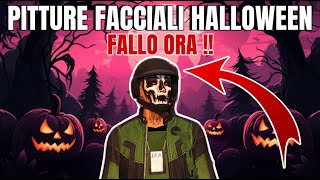 GTAV ONLINE 😍PITTURE FACCIALI X TUTTI E X SEMPRE🎃HALLOWEEN 😍FULL CONSOLE🎃FACILISSIMO [upl. by Ecyob909]