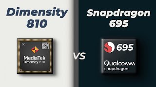 BGMI Test Snapdragon 695 vs Dimensity 810  Best for BGMI [upl. by Akeirahs426]