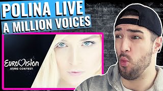 Polina Gagarina  A Million Voices  LIVE Eurovision 2015║REACTION [upl. by Nahbois250]