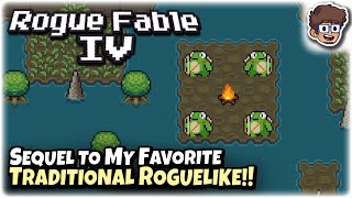 Sequel to My Favorite Traditional Roguelike  Lets Try Rogue Fable IV [upl. by Clower]