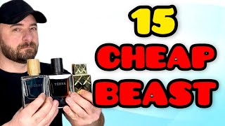 15 Beast Mode Long Lasting Cheap Colognes Fragrances 2024 [upl. by Elocyn]