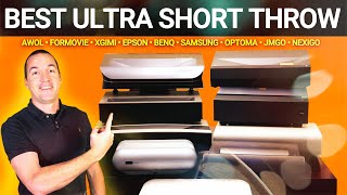 Best Ultra Short Throw Projectors 2022 UST  AWOL LTV3500 FORMOVIE Theater XGIMI AURA [upl. by Arleen]