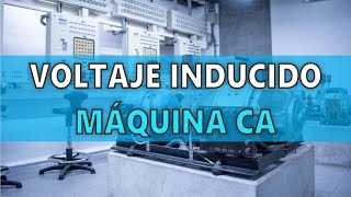 VOLTAJE INDUCIDO MÁQUINA CA [upl. by Elset]