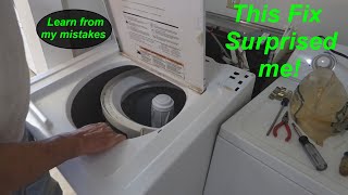 How to Fix a Wash Machine that Wont Spin Agitate or Drain  You will Learn A Lot [upl. by Eb652]