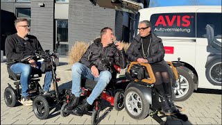 Neu Rollstuhl Scooter Power Test 2025 [upl. by Norek]