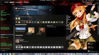 Highschool of the Dead steam skin Showcase 1080p HD [upl. by Reinaldos]