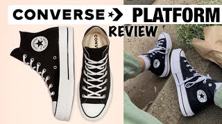 Converse Platform High Top Review WATCH THIS BEFORE YOU BUY [upl. by Beyer]