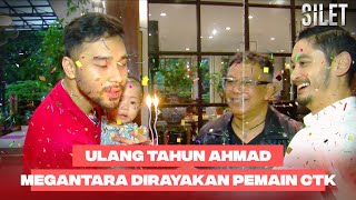 SURPRISE Ulang Tahun Ahmad Megantara Dirayakan Pemain CTK  SILET [upl. by Lleryt]