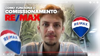 Como funciona o sistema de comissionamento na REMAX  Imobiliária REMAX MK [upl. by Katrinka]