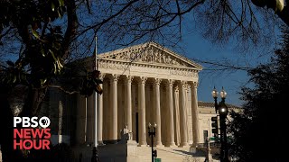 LISTEN LIVE Supreme Court hears case that could limit federal agencies from enforcing laws [upl. by Adyol]