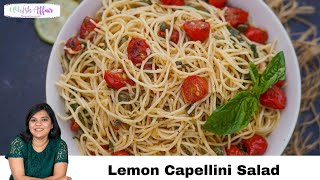 Lemon Capellini Salad Recipe [upl. by Ahsieat]