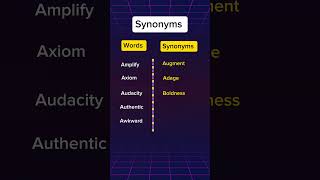 Important Synonyms synonyms english [upl. by Devon]