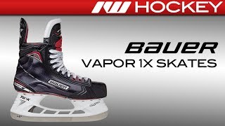 2017 Bauer Vapor 1X Skate Review [upl. by Aneleasor]