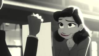 Paperman HD Original Oscar Winning Animated Short Film [upl. by Nairad]