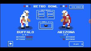 Playing the RETRO BOWL RB PT2 [upl. by Nerfe576]