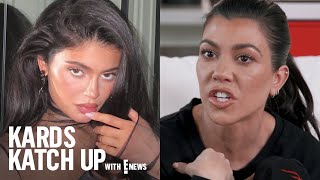 Kylie Ready to Talk Beauty Standards Kim amp Kourtneys Feud Resumes  Kardashians Recap With E News [upl. by Rosenzweig]