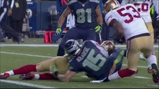 NaVorro Bowman nasty knee injury [upl. by Cilo]