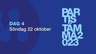 Partistämma Umeå 2023 SÖNDAG 22 oktober [upl. by Nolur]