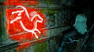 Where is Damned Kelpie Ciris Horse Sign Wandering in the Dark  Geralt and Keira  Witcher 3 [upl. by Lazaro]