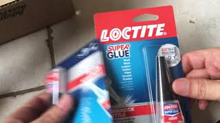 Loctite Liquid Super Glue Longneck Bottle 0 35 Oz Walmart Unboxing 1 [upl. by Nylarac]