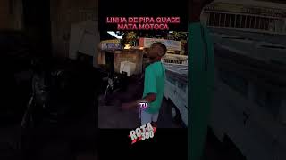 LINHA DE PIPA QUASE MATA MOTOCA rota300 shortsfeed shortsvideo shorts short shortvideo [upl. by Anyaj]