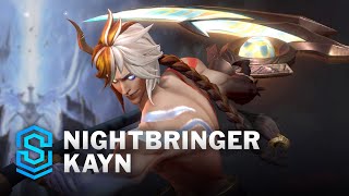 Nightbringer Tryndamere Skin Spotlight  PreRelease  League of Legends [upl. by Nanni]