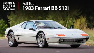 1983 Ferrari BB 512i Full Tour  Bring a Trailer [upl. by Roby]