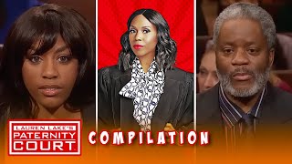 Is A Stranger Her Father Marathon  Paternity Court [upl. by Atnauqal]