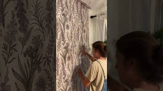 Kitchen Makeover with Peel and Paper Wallpaper [upl. by Culley]