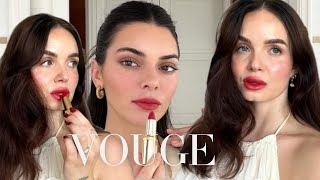 Kendall Jenner French Girl Makeup Tutorial 💋 Vouge Beauty Secrets [upl. by Dlonyar]