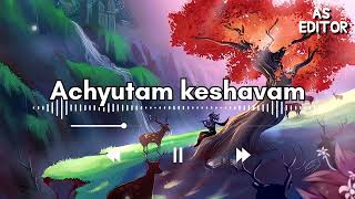 Achyutam Keshavam Krishna Damodaram Song  Shreya Ghoshal  Krishna Bhajan [upl. by Yerdna]