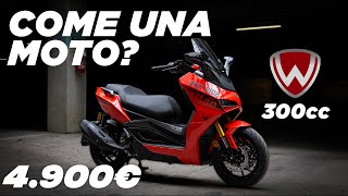 WOTTAN STORM R 300 LO SCOOTER 300cc PIU SPORTIVO DI SEMPRE [upl. by Jard824]