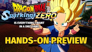 DRAGON BALL Sparking ZERO is Everything I Want in a DBZ Game [upl. by Owades]