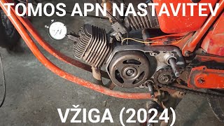 TOMOS APN NASTAVITEV VŽIGA 2024 [upl. by Kiel970]