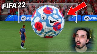 DEV FUTBOL TOPUYLA FIFA 22 OYNADIM [upl. by Kinchen]