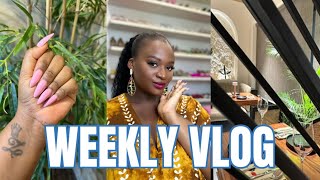 WEEKLY VLOG NOT ME FORGETTING TO VLOG [upl. by Akihsat476]